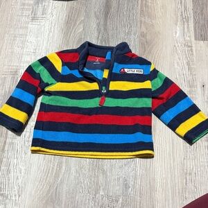 Striped Kids Pullover - Multicolor little hero size 9 months
